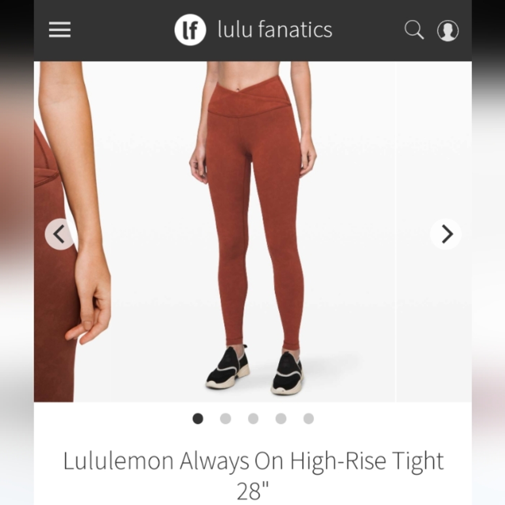 Lululemon Always On High-Rise Tight